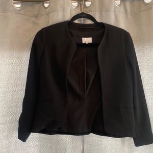Wilfred cropped black blazer